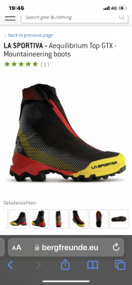 Billede 1 af Vera Mladenova  vedr. La Sportiva - Aequilibrium Top GTX - Bjergsko