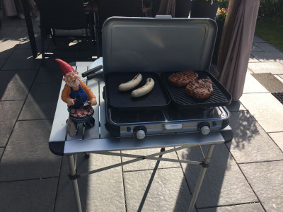 Billede 1 af Svenja  vedr. Campingaz - Camping Kitchen 2 Grill & Go CV - Gaskogeapparater