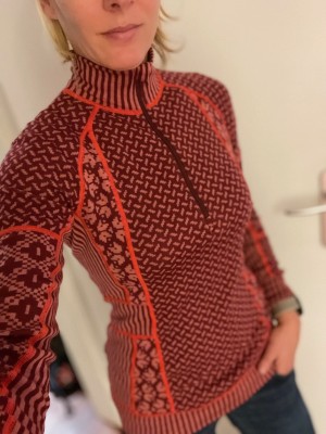 Billede 1 af Gia vedr. Kari Traa - Women's Smekker Half-Zip - Merino undertøj