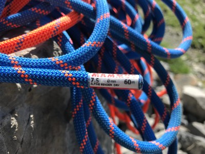 Billede 1 af Markus vedr. Mammut - 7.5 Alpine Sender Dry Rope - Halvreb