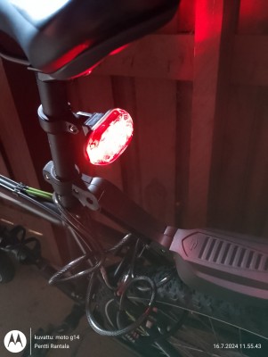Billede 1 af Pentti vedr. XLC - Rear Light XLC Comp Oberon 5X CL-R09 - Baglygte